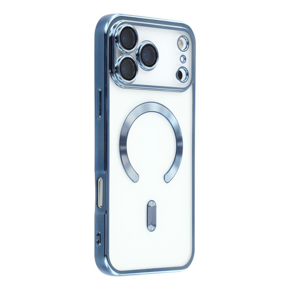 Magsafe with Lens Glass Case for Iphone 17 Pro Max 16Pro 17E 15 14 13 12 SE 2022
