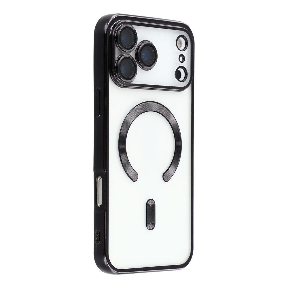 Magsafe with Lens Glass Case for Iphone 17 Pro Max 16Pro 17E 15 14 13 12 SE 2022