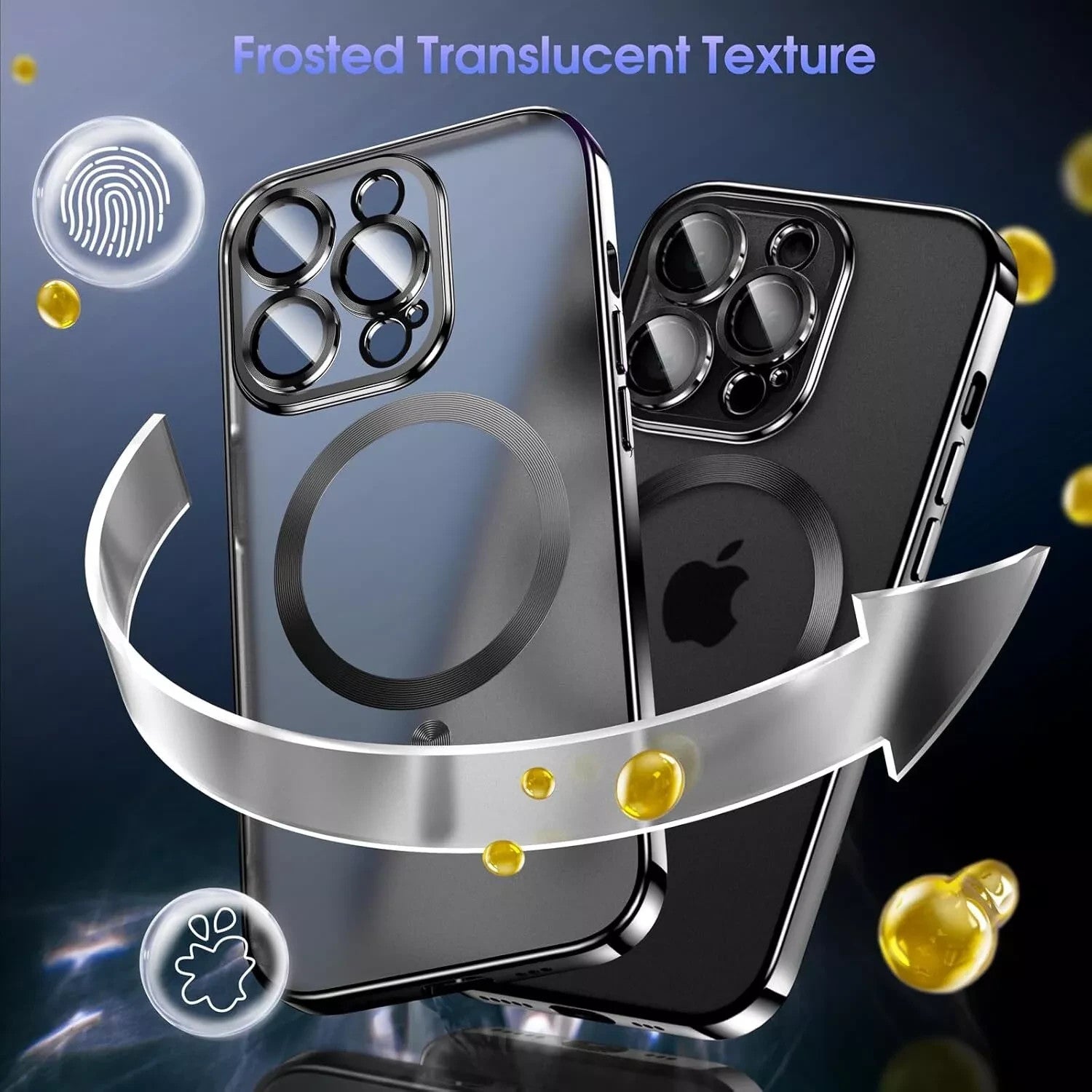 Magsafe with Lens Glass Case for Iphone 17 Pro Max 16Pro 17E 15 14 13 12 SE 2022
