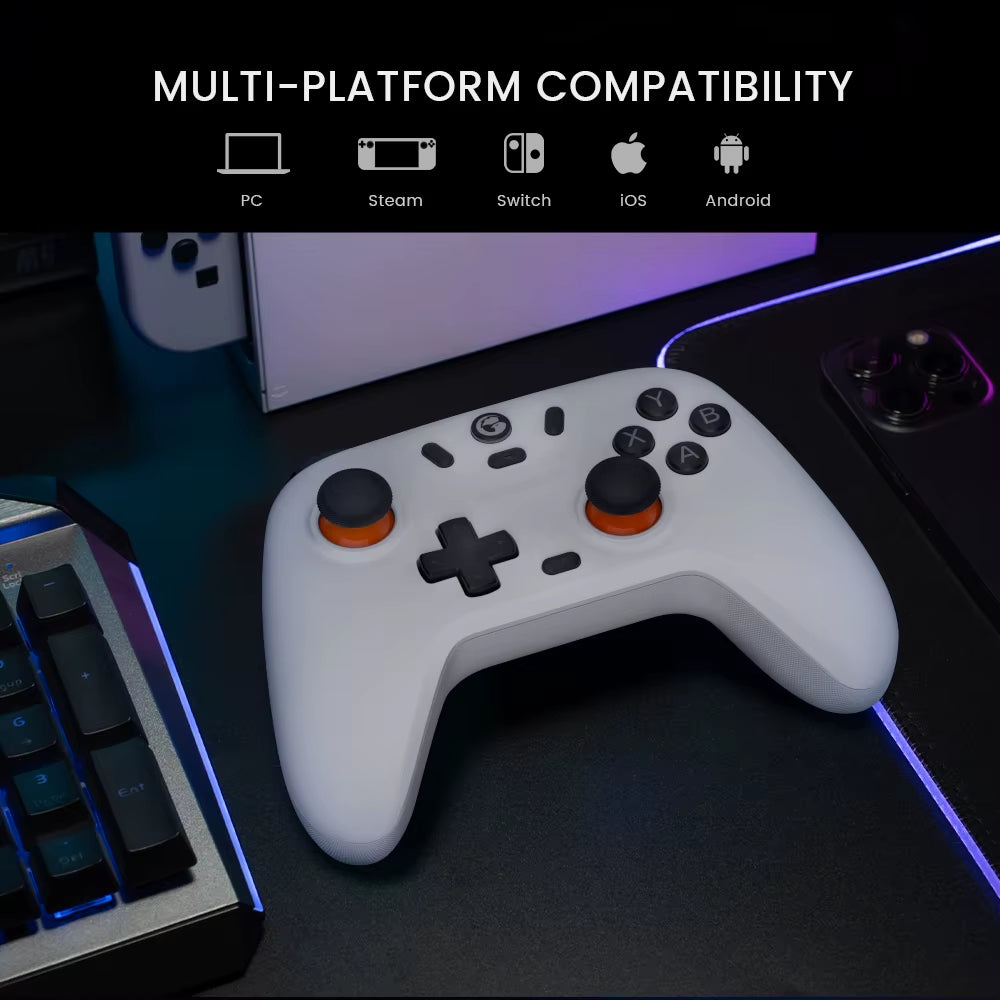 Gamesir Nova Lite Wireless Gamepad, Gaming Controller with Bluetooth, Dongle, Wired for Switch, Android, IOS, PC & Steam Games