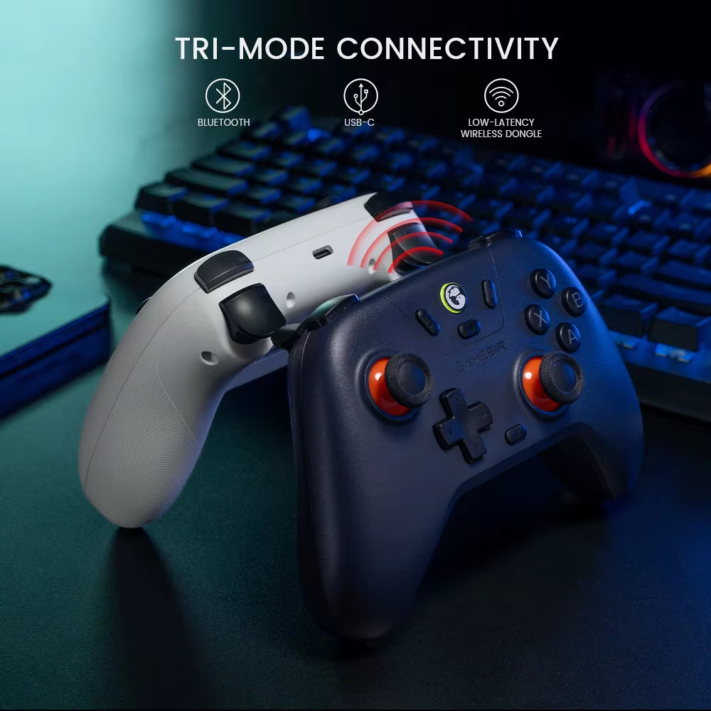 Gamesir Nova Lite Wireless Gamepad, Gaming Controller with Bluetooth, Dongle, Wired for Switch, Android, IOS, PC & Steam Games