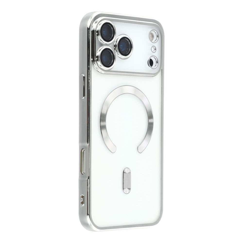 Magsafe with Lens Glass Case for Iphone 17 Pro Max 16Pro 17E 15 14 13 12 SE 2022