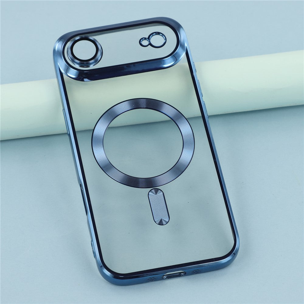Magsafe with Lens Glass Case for Iphone 17 Pro Max 16Pro 17E 15 14 13 12 SE 2022