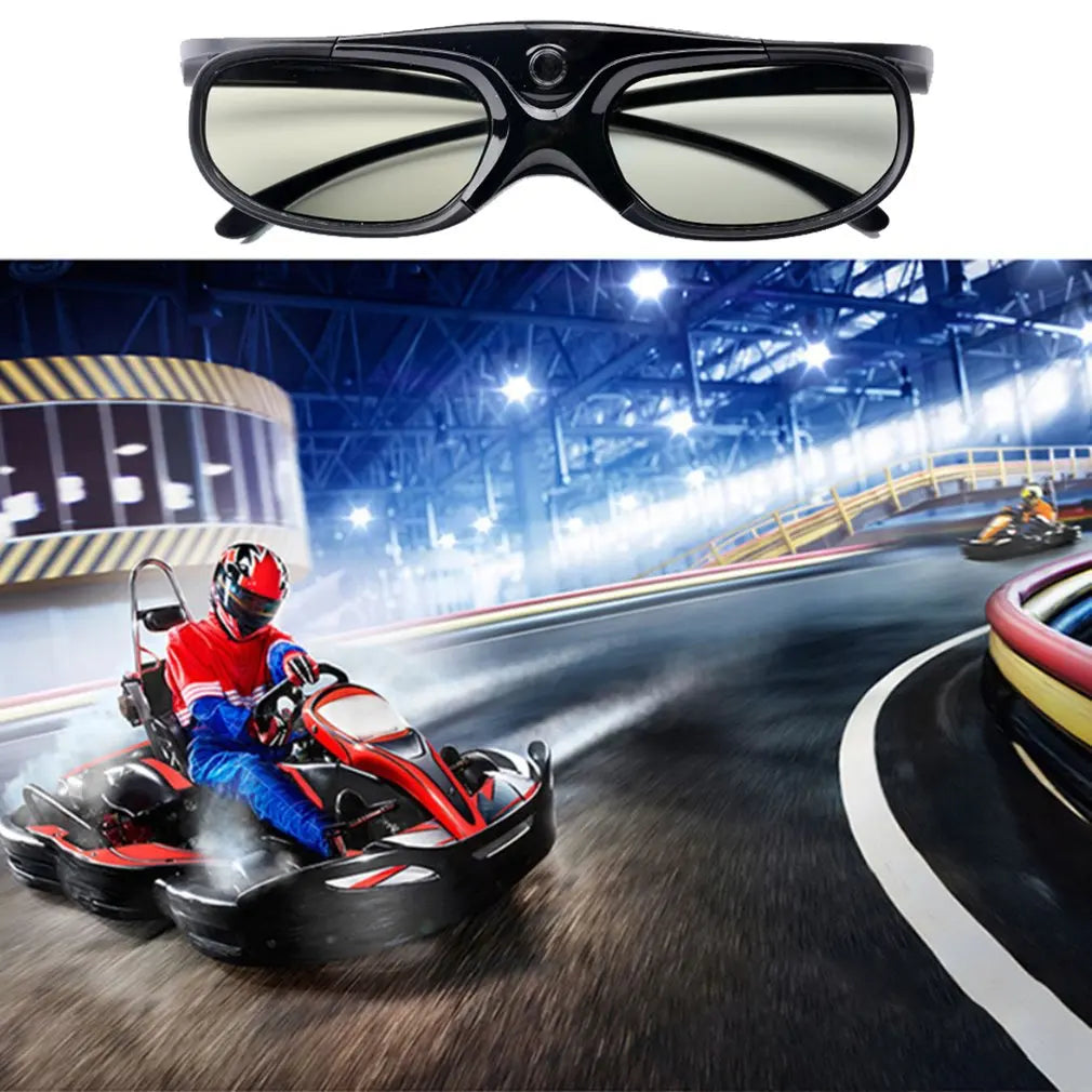 2PCS/1PC 3D Universal Glasses for Xgimi Z3/Z4/Z6/H2 Nuts G1/P2 Active Shutter 96-144HZ Rechargeable Benq Acer DLP LINK Projector